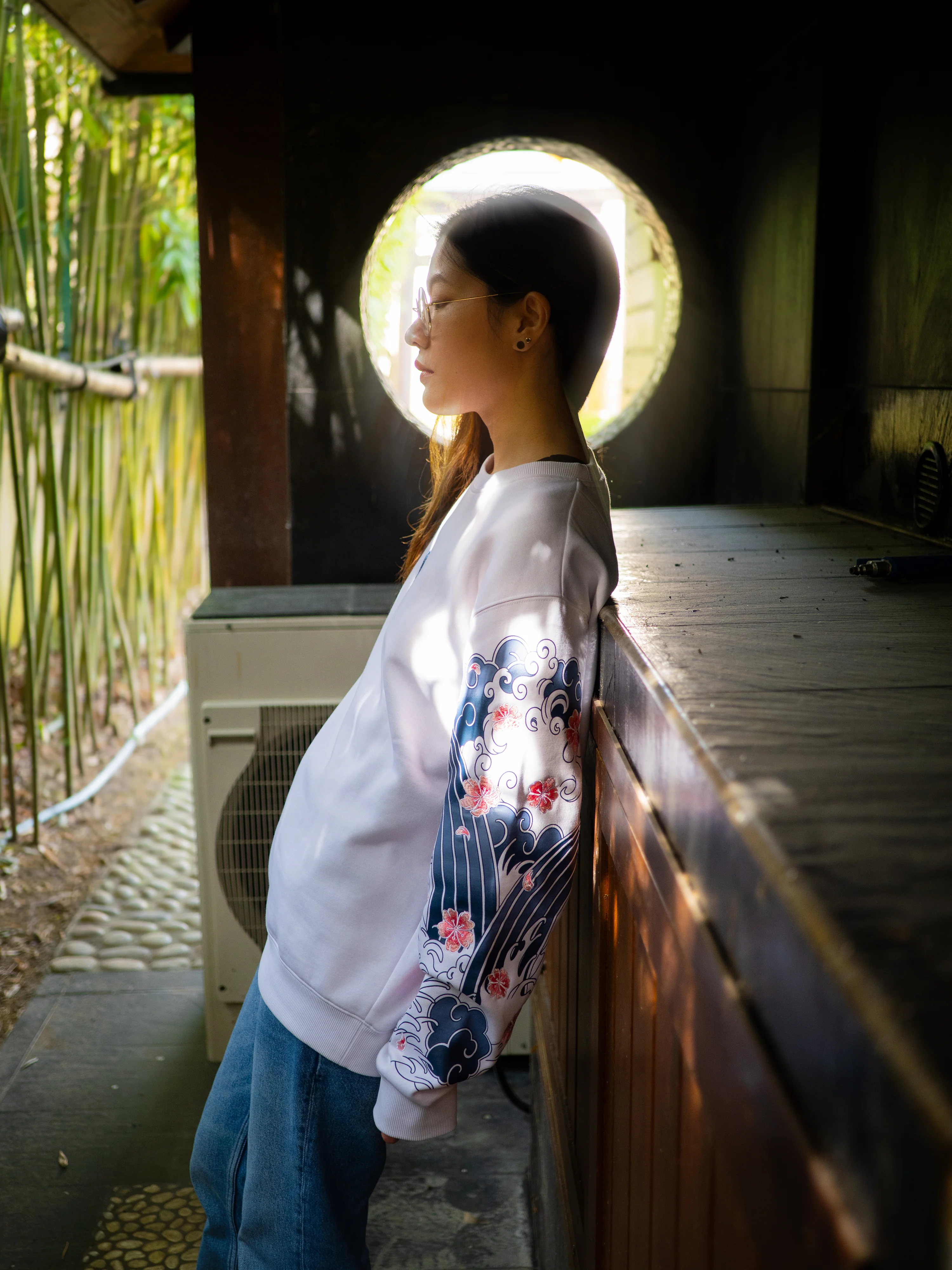 Sweat Blanc Sakura - Image 15