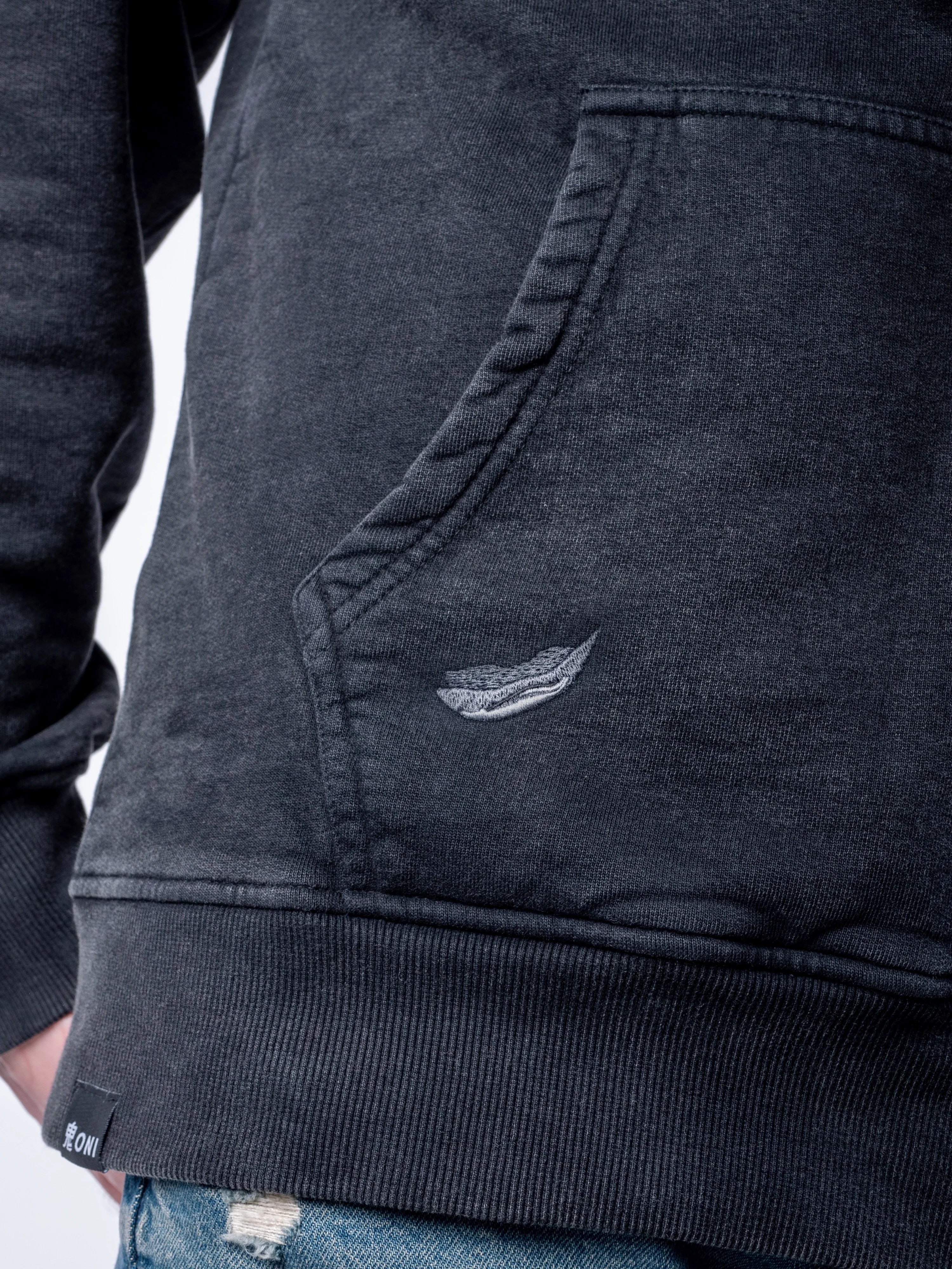 Hoodie Black Sakura - Image 9